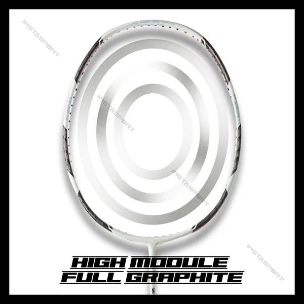 Apacs Z Ziggler Lite Badminton Racket (White)