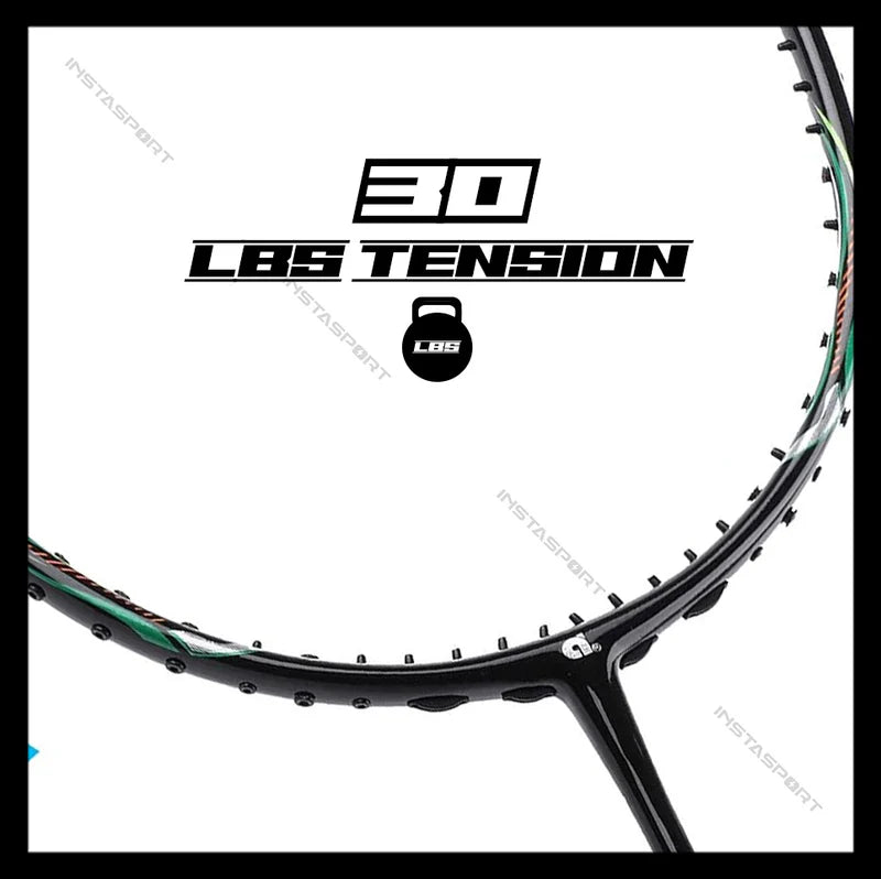 Apacs Asgardia Lite Badminton Racket (Black Green)