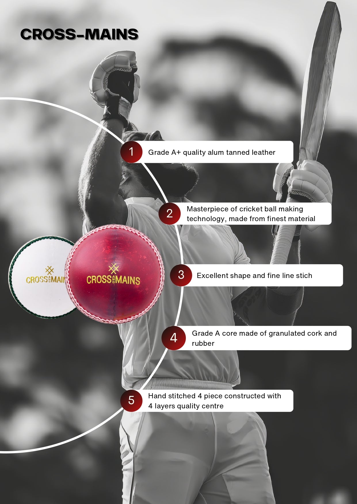 Cross Mains Ball – Power & Precision for Every Game