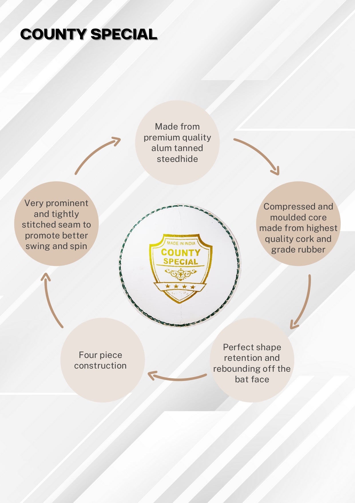 County Special Ball – Premium Quality & Durable