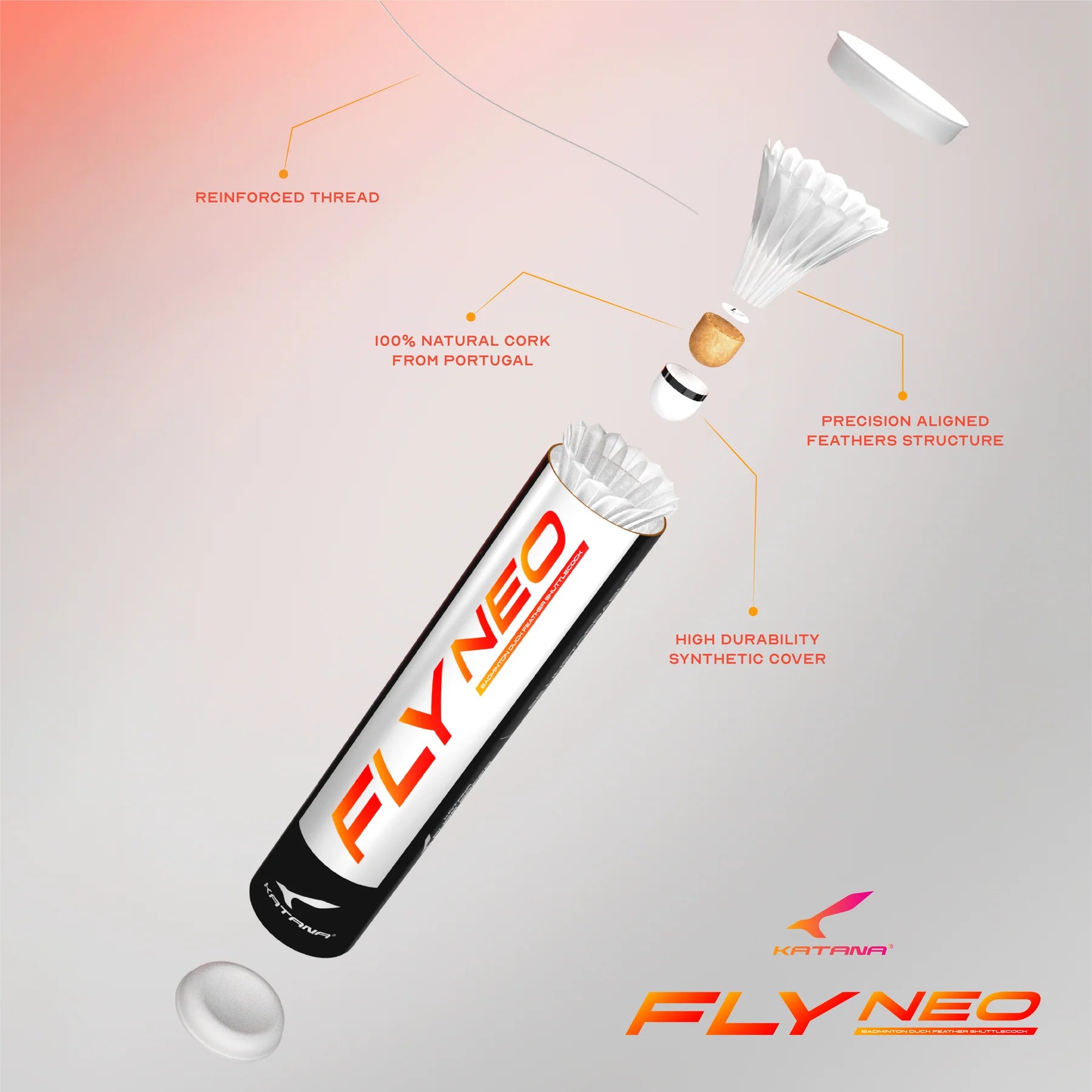 Fly Neo Feather Shuttlecock