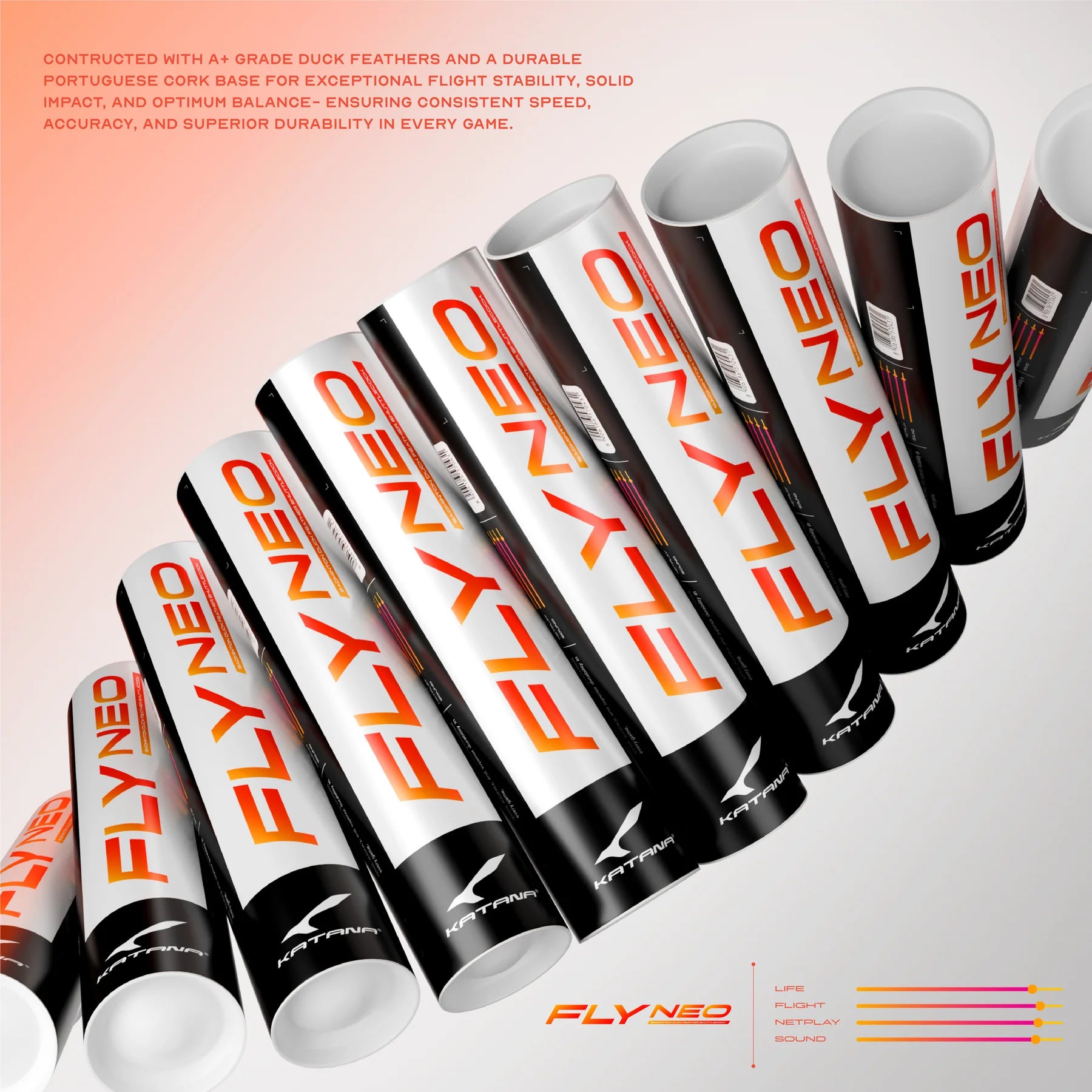 Fly Neo Feather Shuttlecock