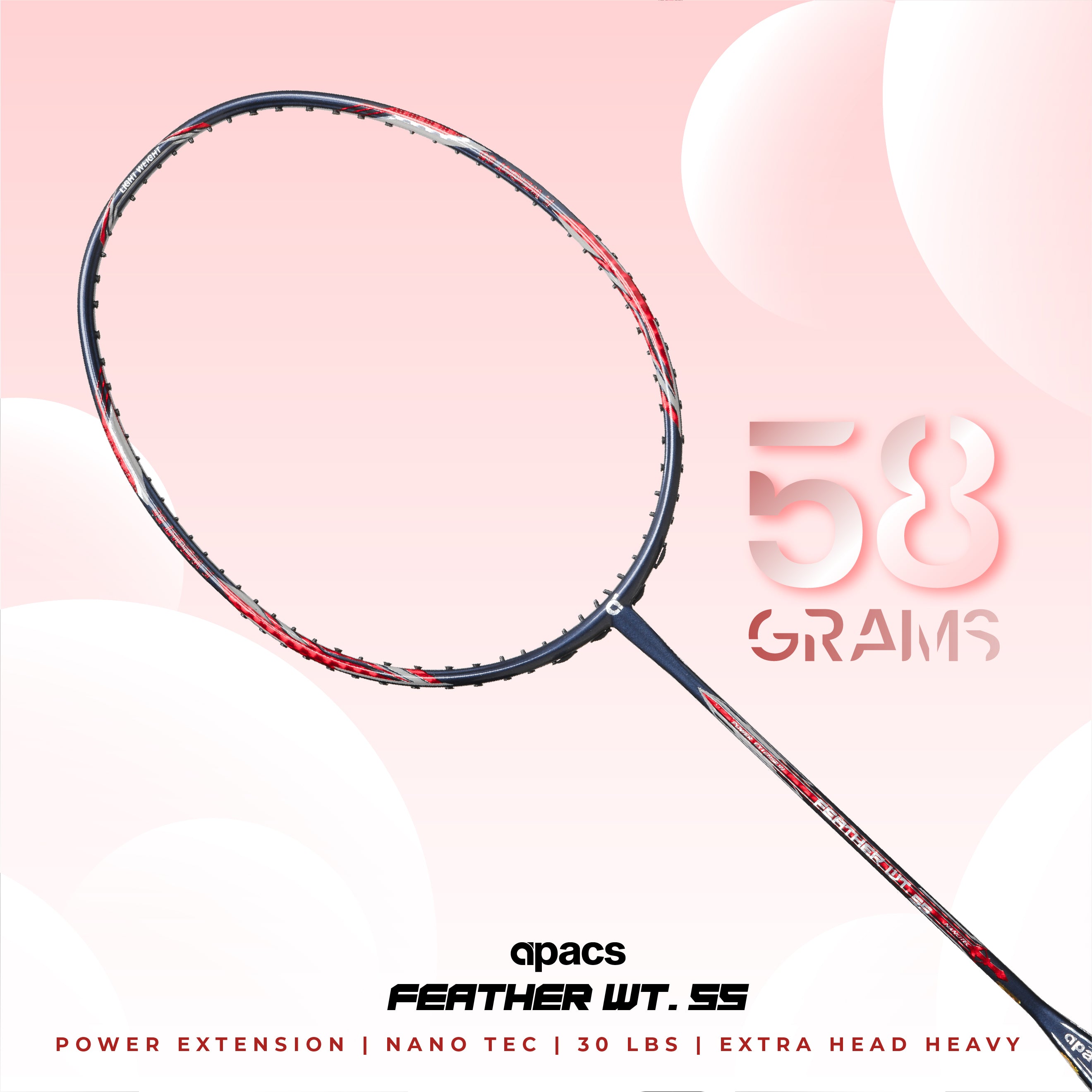 Feather Weight 55 Racquets