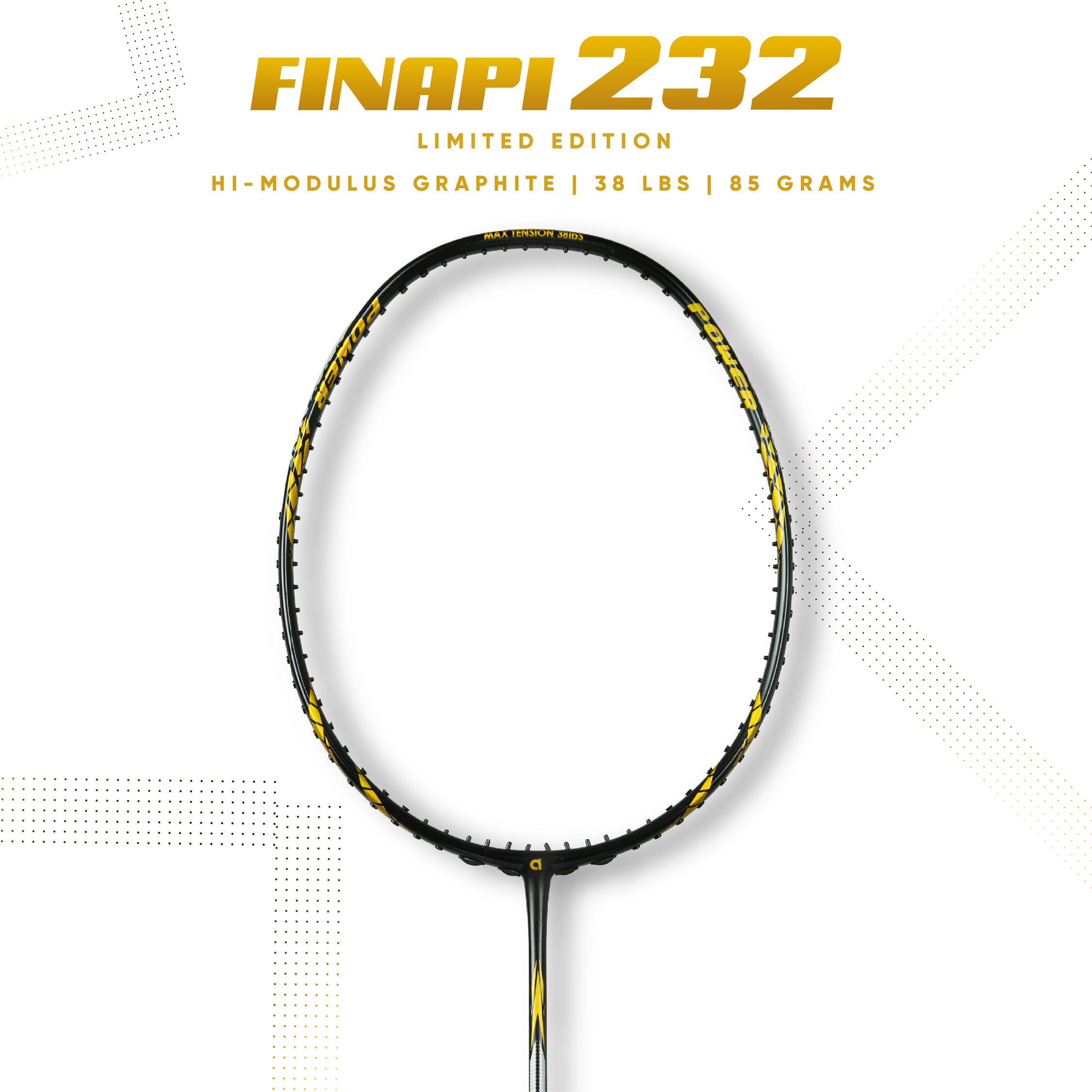Finapi 232 Limited Edition Badminton Racquet