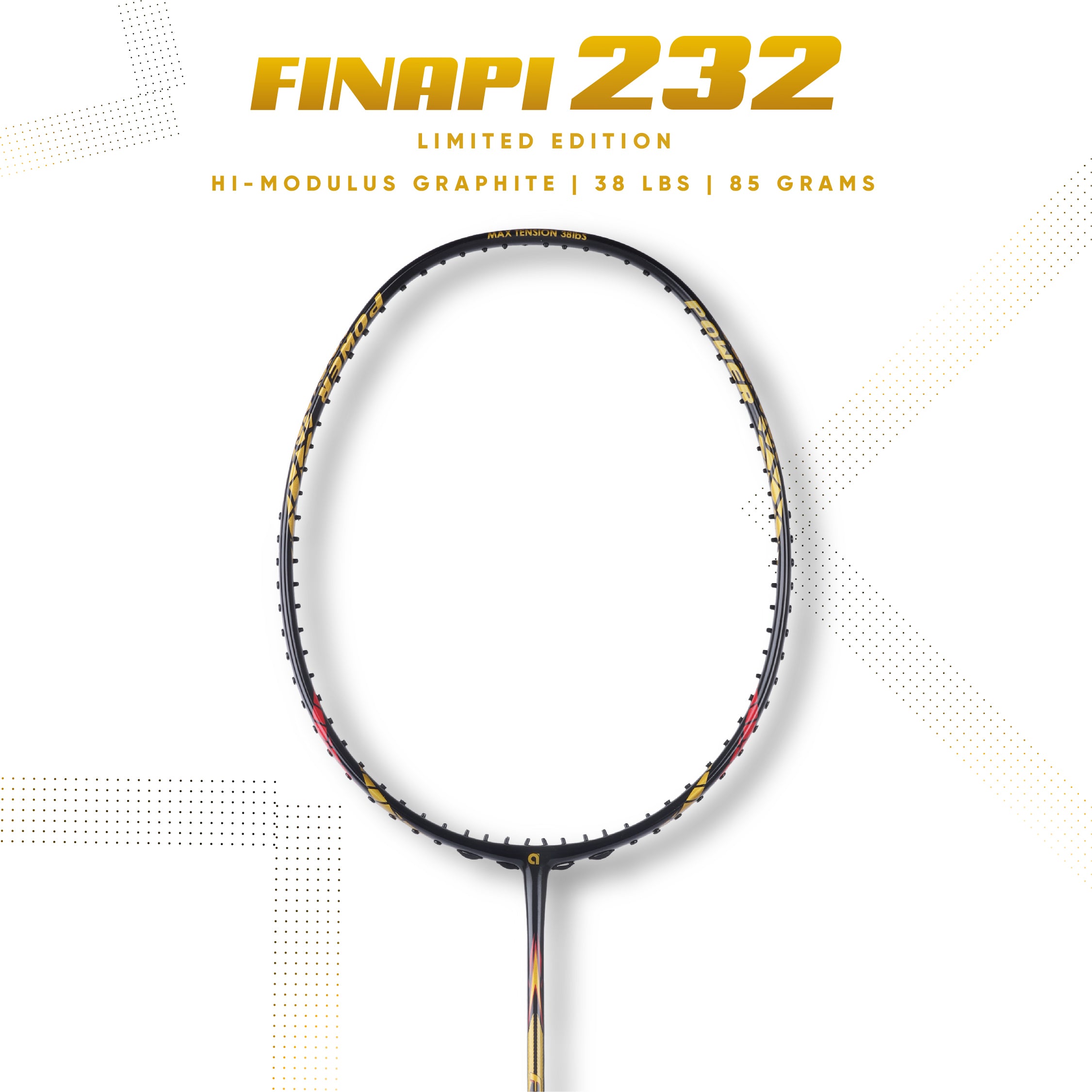 Finapi 232 Limited Edition Badminton Racquet
