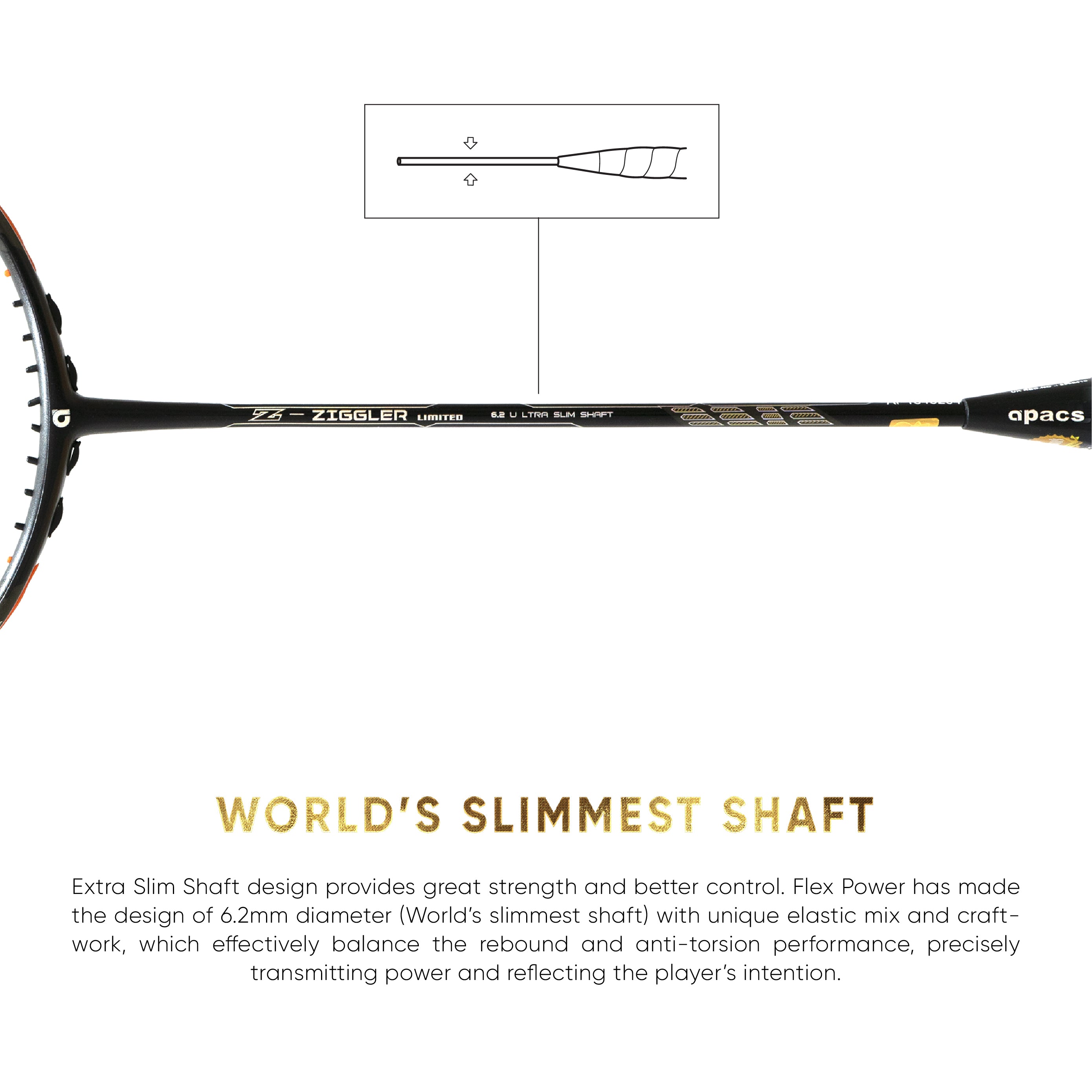 Z-Ziggler Limited Edition Badminton Racquet